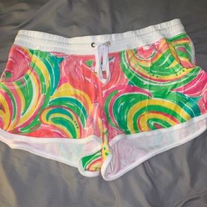 Lilly Pulitzer swim cover shorts